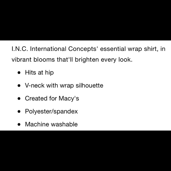 INC TOP - Picture 4 of 4